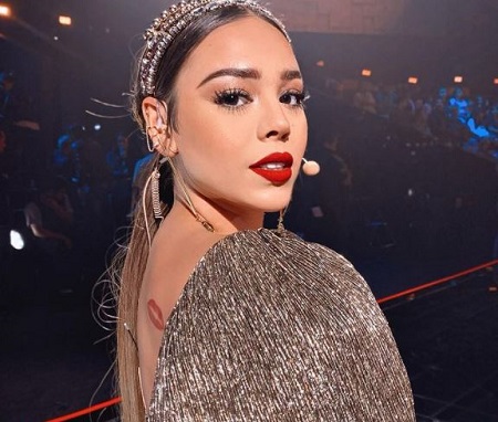 The Mexican actress, Danna Paola is known for her role as Lucrecia "Lu" Montesinos Hendrich in the drama series Elite. 