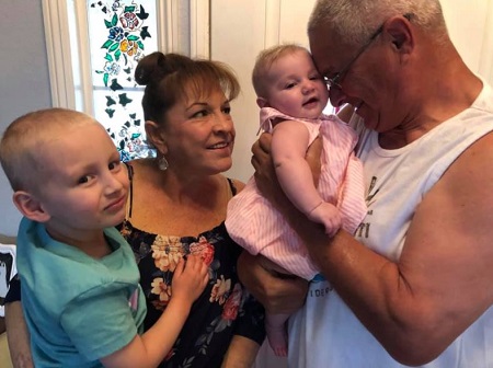 Sean Kyle Swayze and His Wife, Jami Swayze With Their GrandChildren