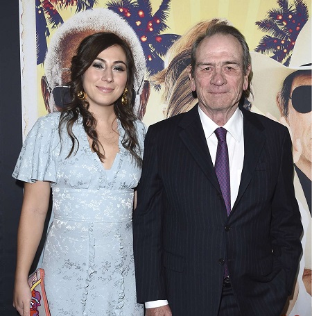  Actor, Tommy Lee Jones Along With His Daughter, Victoria Jones