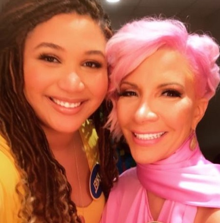  Azriel Crews pictured with her mother Rebecca King-Crews.