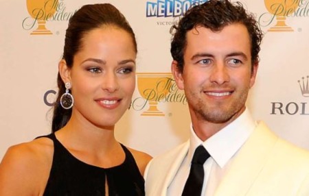 Adam Scott dated Ana Ivanovic, former tennis player.