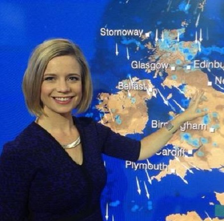Sarah Keith-Lucas is a weather presenter for BBC.