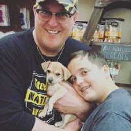 Billy Gardell and His 8 Years Old Son William III Gardell