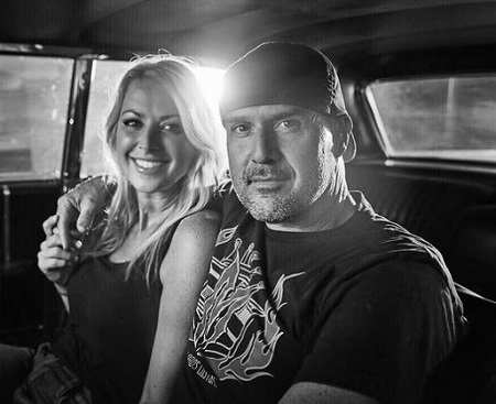 Image: Amanda Martin with her husband, Joe Martin. 