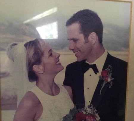 The Emerge America founder Andrea Steele and Ryan Steele's wedding image.