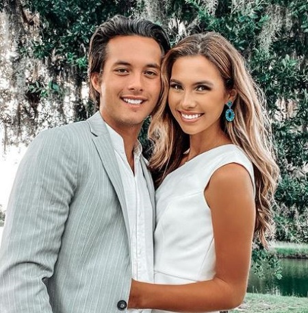 Laine Hardy with the 2020 Miss Louisiana Teen USA, Sydney Taylor.