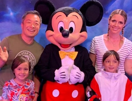 Carla and Jim Lee shared two kids, a daughter, River Lee (right), and a son, Jackson Lee (left) from their marital bond