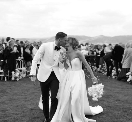 Lee Elliott and Georgia Love Finally Walk Down The Aisle On March 2021 in Tasmania 