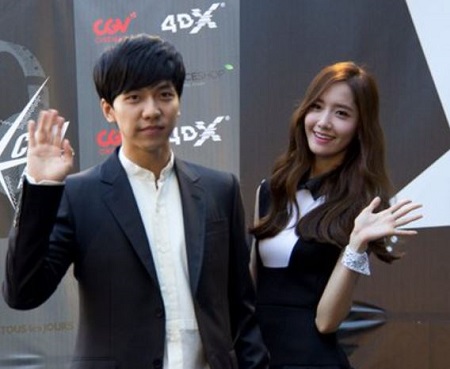  Im Yoona-ah previously dated a South Korean singer, actor, Lee Seung-gi.