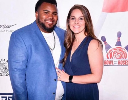 The baseball coach Asaad Ali with his beloved wife Rachel McNulty Ali.