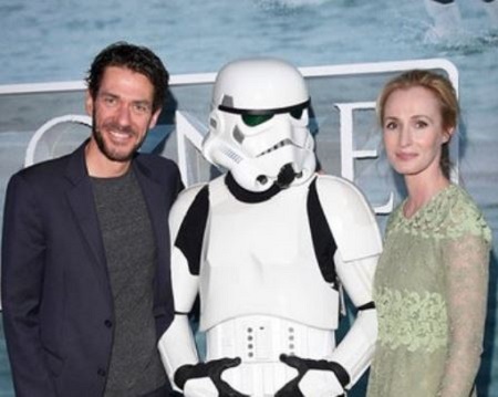 The actress Genevieve O'Reilly and Luke Mulvihill are in a marital relationship. 