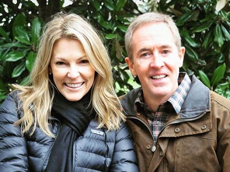 Andy Stanley with his wife Sandra Stanley.