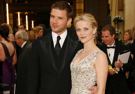 Ryan Phillippe and His Ex-Wife, Reese Witherspoon(m. 1999–2008)