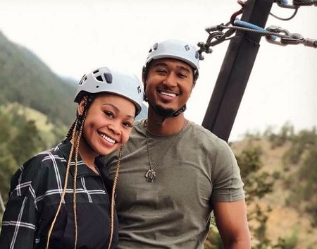 : Evvie McKinney and her husband Everett Anderson enjoys at AVA Rafting & Zipline.