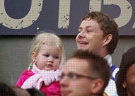  Karna Solskjaer's Childhood Photo With Her Father, Ole Gunnar Solskjær