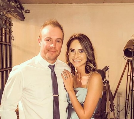 Danielle de Villiers is the wife of a South African cricket player, AB de Villiers.