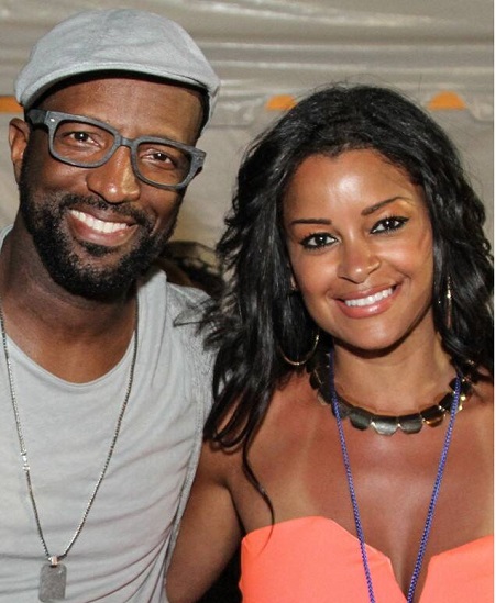 Rickey Smiley and His Co-host Claudia Jourdan