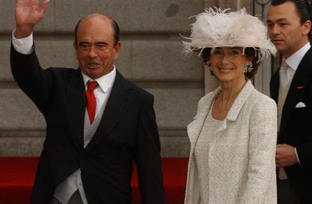 Carolina Botín O'Shea's Parents Emilio Botín and Paloma O'Shea