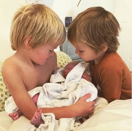  Gabriella Wilde and Alan Pownall Welcomed Their Third Born Baby Son, Skye Pownall in 2019