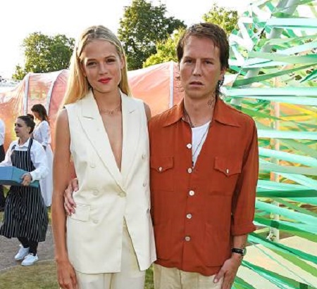 Gabriella Wilde and Alan Pownall Marital Life