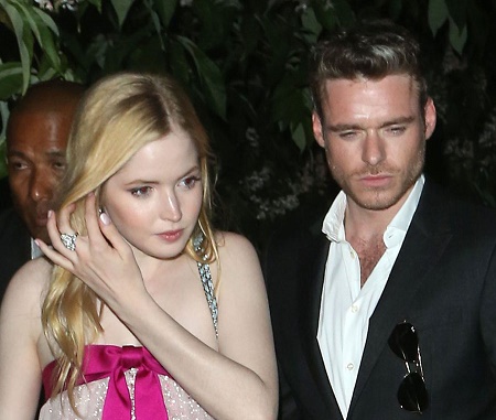  Ellie Bamber and Her Ex-Boyfriend, Richard Madden