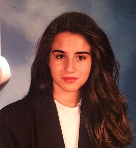 The young picture of Nikki Giavasis.