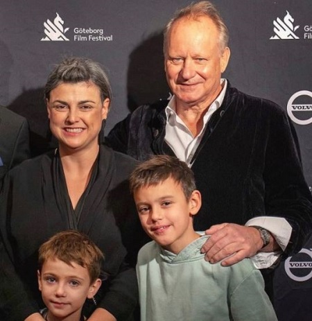Stellan Skarsgard and Megan Everett Skardgard shared two kids Ossian, Kolbjorn Skarsgard, from their marital relationship.
