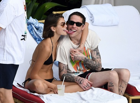 Kaia Gerber With Her Three Month Of Ex-Boyfriend, Pete Davidson 