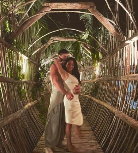  Inbar Lavi and Dan Bar Shira enjoyed their vacation together at Tulum, Mexico.