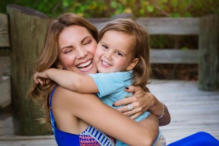 Jacey and her first son, Jupiter Mong.