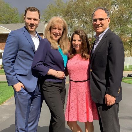 Jillian Angeline with her parents, Victor Angeline Sr., Janet Angeline and her older sibling, Victor Angeline Jr. Is Gray Television multimedia journalist, Jillian married?