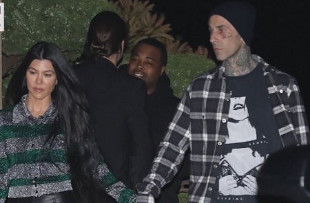 Kourtney Kardashian's Spotted With Musician Boyfriend, Travis Barker