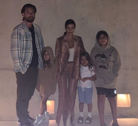Reign Aston Disick's Family Picture