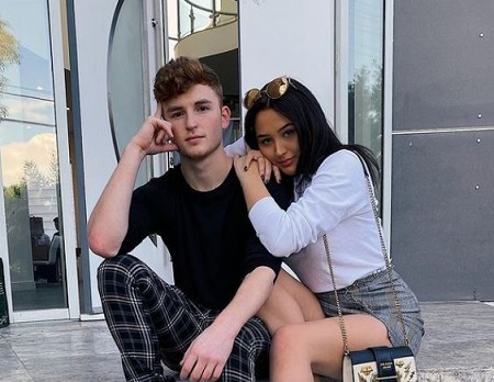 The YouTuber Kiera Bridget is dating her boyfriend, Caylus Cunningham, aka Infinite