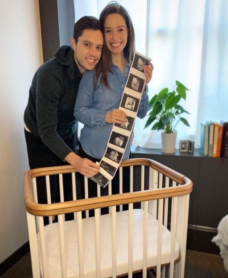 Adrienne DiPiazza and her husband, Matt McTague announced the arrival of their first child in June 2021. How much is Adrienne's salary and net worth as of 2021?