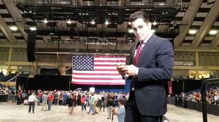 Christian La Rosa on air to his work.