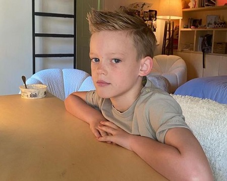 Miker Comrie and Hilary Duff shared a son named Luca Cruz Comrie from their marital relationship.