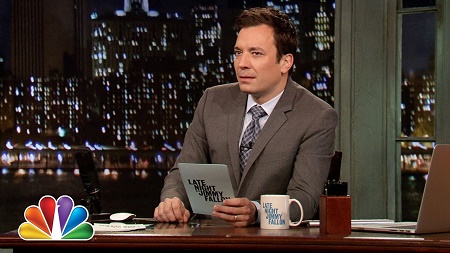 Jimmy Fallon on Late Night with Jimmy Fallon