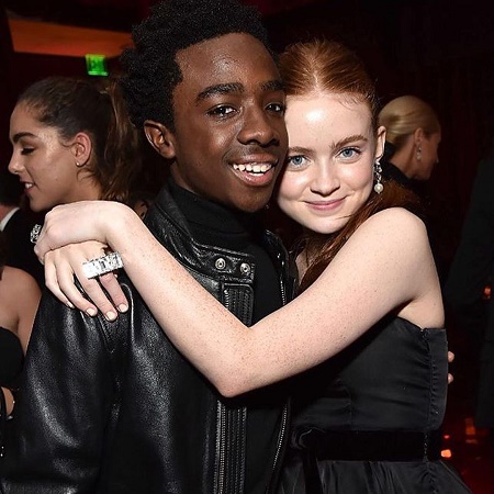 Caleb McLaughlin and His On-Screen Girlfriend, Sadie Sink