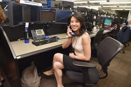 Scarlet Fu at Bloomberg TV