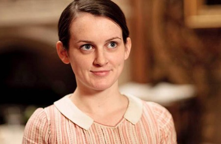 Sophie McShera as Daisy Robinson/Daisy Mason on Downton Abbey