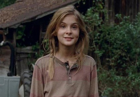 Brighton Sharbino Stars as Lizzie Samuels on The Walking Dead