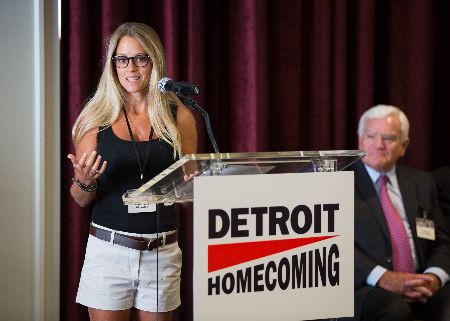 The Detroit Rehab's Nicole Curtis. 