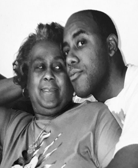 Ainsley is very close to his mother.