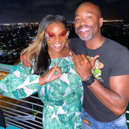 Alex Finnie with her boyfriend, Franklin White. Who are Alex's parents?