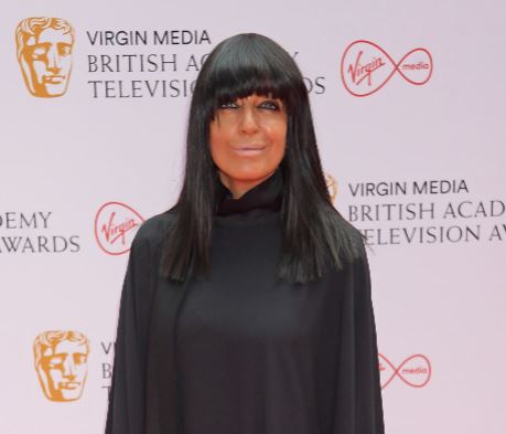 he 49 aged Claudia Winkleman hosted the British TV program Strictly Come Dancing: It Takes Two.