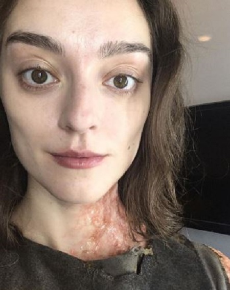 Sophie Harkness as Sister Celia on Netflix Cursed