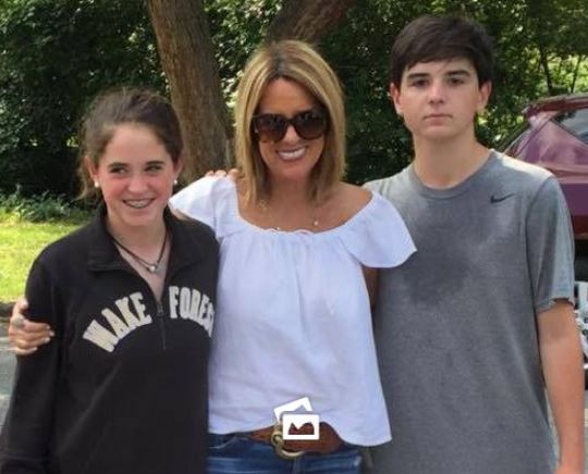 Jill Rhodes with her son Patrick Hannity and daughter Merri Kelly Hannity
