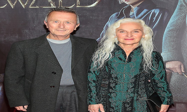 Olwen Fouere & Her Husband, David Heap