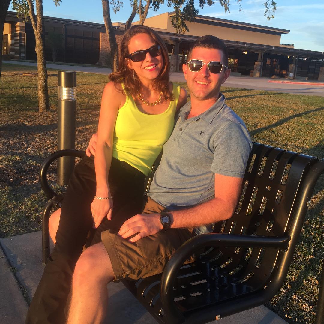 Jillian Angeline with her former boyfriend whose name is still a mystery. Is she married now or she is still single? Who is her husband?